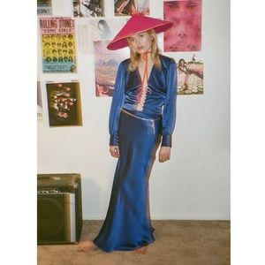 Realisation Par Joni / Jets silk skirt XS